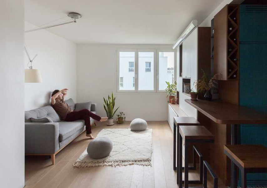 Home For A Young Man That Done In A Minimalist Style For Comfy Living