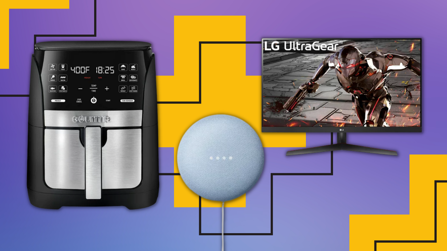 Today’s best deals include a Gourmia air fryer, Google Nest Mini, and LG UltraGear monitor