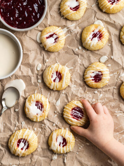 Batter Together: Recipe for Raspberry Almond Thumbprint Cookies - Soul Grown