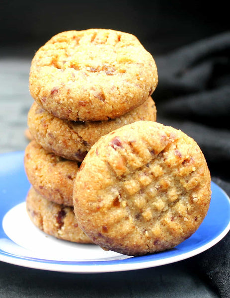Vegan Almond Flour Cookies (naturally sweetened)