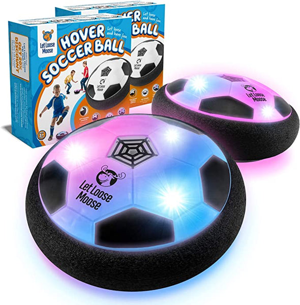 LLMoose Hover Soccer Ball – 2 Pack – Toys for Boys 4-6 – Gifts For Boys 8-12 – Birthday Gifts For Kids- Kids Toys – Stuff For Kids – Toys For Boys Age 8-12 – Toys For Kids – Indoor Games for Kids $22.07