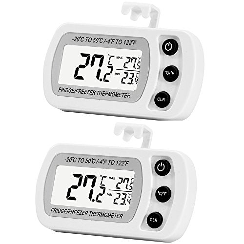22 Coolest Digital Refrigerator Freezer Thermometers