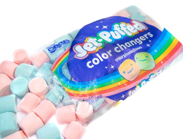 Hold Onto Your Graham Crackers! JetPuffed Color Changing Marshmallows Just Dropped