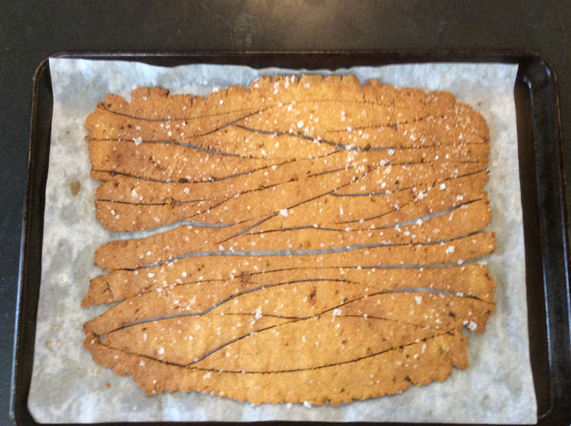 Sourdough Discard Southwestern Crackers