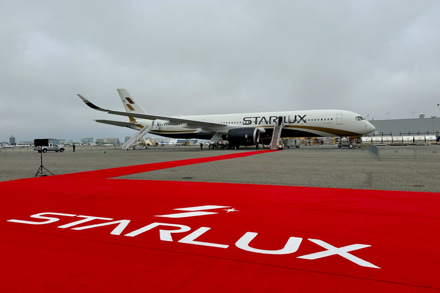 1st look: Starlux Airlines’ stylish premium economy, economy cabins on the new Airbus A350