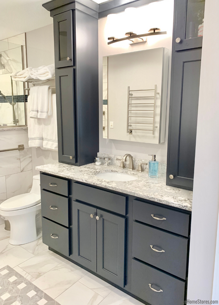 Remodel Removes Jacuzzi Tub and Adds Huge Tiled Shower