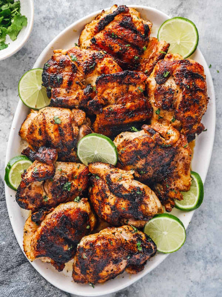 Grilled Chicken Thighs (Chicken Thigh Seasoning)