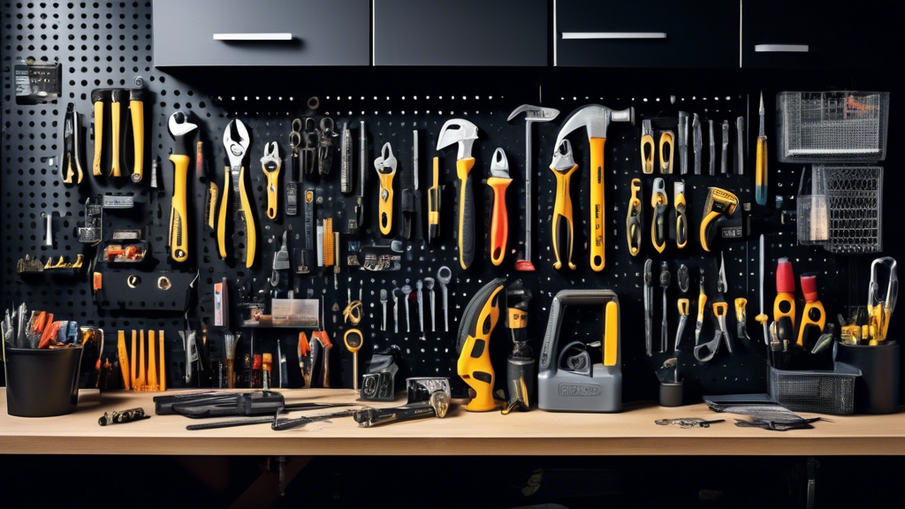 Black Pegboard: A Versatile Storage Solution