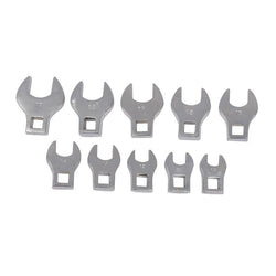 Silverline 111508 Crows Foot Spanner Set 10 Piece 10mm - 19mm