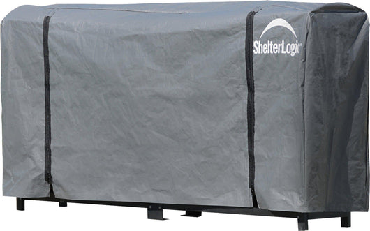 ShelterLogic Firewood Rack-in-a-Box Universal Full Length Cover for Firewood