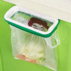 1Bag Garbage Bag Holder Hanging Kitchen Cupboard Cabinet Tailgate Stand Storage Garbage Bags Rack Rubbish Bag Storage Rack