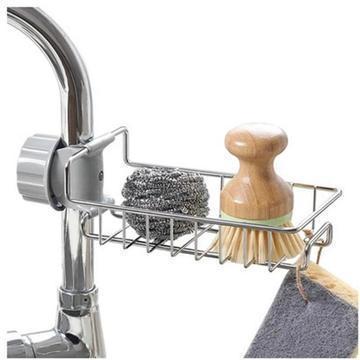 (LATEST HOT)STAINLESS STEEL HOT SINK HANGING STORAGE RACK HOLDER
