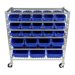 Tradequip 22 Parts Storage Rack 6053