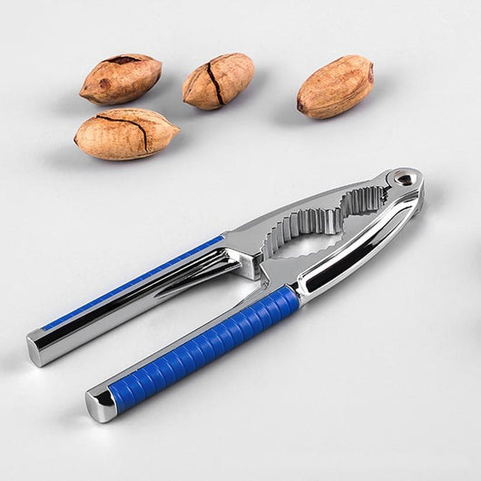 2016 multi-function kitchen tool stainless steel nutcracker walnut cracker sheller pliers