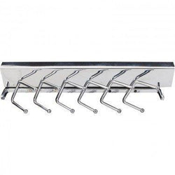 Deluxe Sliding Tie rack, Chrome, 12