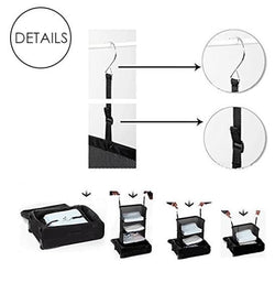 3-Layer Travel Wardrobe Bag