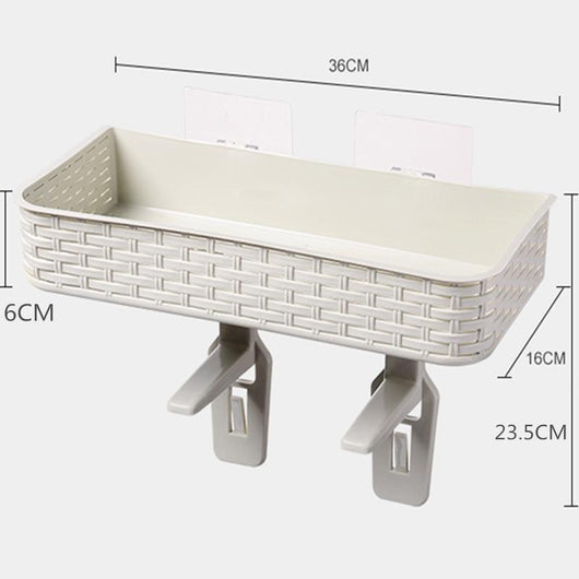 Home Bathroom Storage Rack Multifunction Strong Adhesive Rack Toiletries Shelves for Bathroom Organizer Accessories