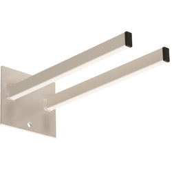 GEMPLER'S EXTRA-WIDE Steel 12 Inch Wall-Mounted Long-Handled Tool Storage Rack for Securely Hanging and Storing Shovels Garden Rakes Hose Pipes Brooms Spades Coils & General Work Tools