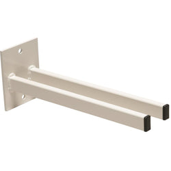 GEMPLER'S Original Wall-Mounted Steel Long-Handled Tool Tidy Storage Rack, 12 Inch Depth Bars for Safely Hanging and Storing Brooms Shovels Garden Rakes Hose Pipes Spades & General Work Tools