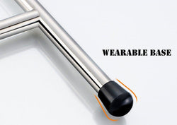 Countertop Small Stainless Steel Microwave Oven Rack With 4 Hooks Freestanding Kitchen Cutlery Storage Organizer Holder Shelf (Color : White, Size : 58cm)