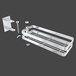 Ming Hong Tang 180° Rotatable Stainless Steel Kitchen Storage Collecter for Seasoning, No Drill to Install, Detachable to Wash