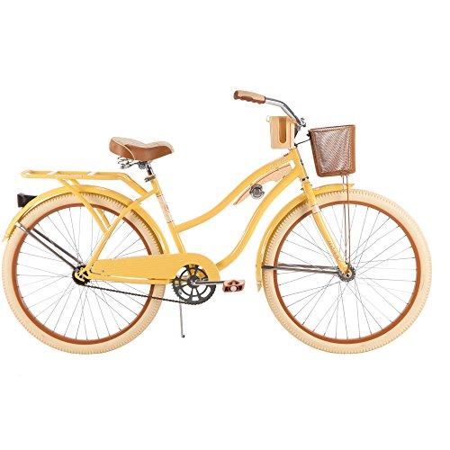 26  Huffy Nel Lusso Women'S Cruiser Bike, Banana-Yellow