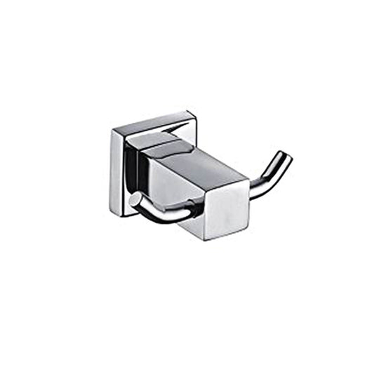 Parmir Water Systems YS-51016B Double Hook Robe Holder, Brushed Steel