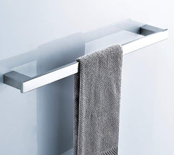 Storage Rack Bath Rooms Rack Towel Rack Place Wall Mount Towel Holder Stainless Steel Single Towel Rack Bath Rooms Bath Rooms Bath Rooms Kitchen Towel Minimalist Rack Towel Rack Shelf (Size: 60 cm).