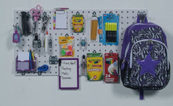 Latest triton products1 18 in w x 36 in h x 9 16 in d white epoxy 18 gauge steel square hole pegboards with 18 pc lochook assortment and includes mounting hardware