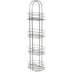 4 Tier Chrome Storage Rack