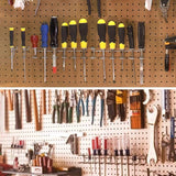 Home pegboard hook assortment cheaboom pegboard hooks and organizer assortment peg hook organization with basket