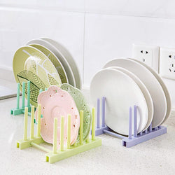 Kitchen Dish Lid Storage Rack