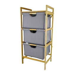 Butlers 3 Drawer Bamboo Trolley
