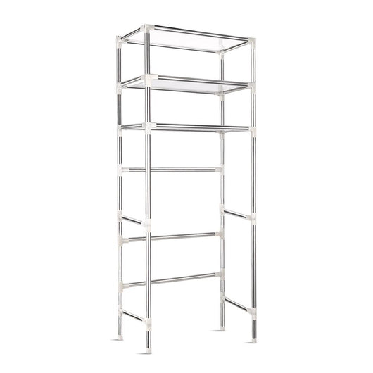 3 Tier Bathroom Storage Rack - Silver