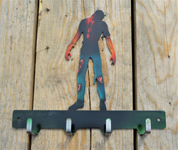 Custom Candy Painted Zombie Key Rack