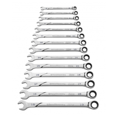 Gearwrench 86426 14-Piece Spline Metric 120XP XL Combo Ratcheting Wrench Set