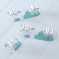 Broom Gripper Mop Holder Self Adhesive Reusable No Drilling Super Anti-Slip Wall Mounted Storage Rack for Kitchen and Wardrobe