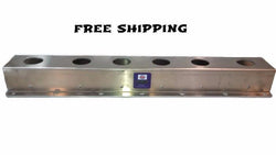 Fork Storage Rack 6 Hole IIFR-6H-30.375A