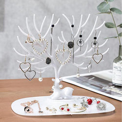 Creative Little Deer Jewelry Display Storage Rack