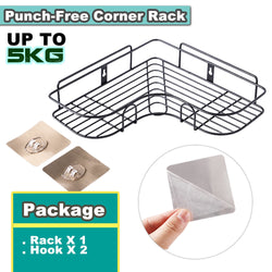 Punch-Free Corner Rack