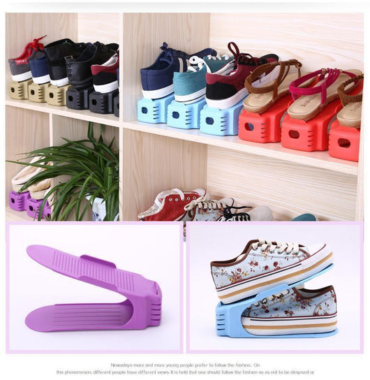 Double Deck Shoes Rack
