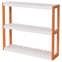 Bathroom Shelf Bamboo 60x15x54 cm