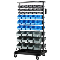 90-Bin Storage Rack Stand