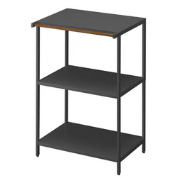 Tower 3-Tiered Storage Rack, Black, 3598