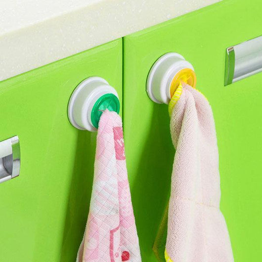 Wash Cloth Clip Holder Dishclout Storage Rack Kitchen Bathroom Detachable Hand Towel Hanger