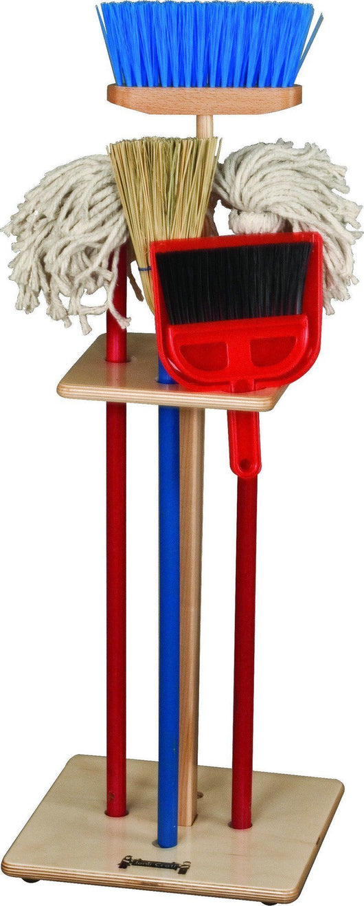 Housecleaning Set and Rack