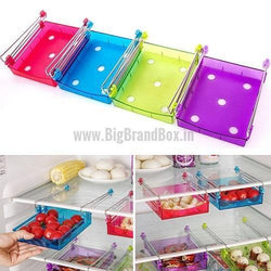Multipurpose Organizable Storage Mini Fridge Trays - Metal