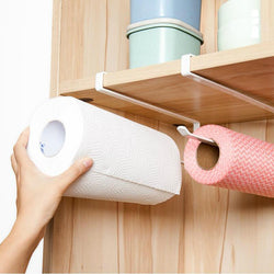 Iron Spray Kitchen Hanging Roll Paper Storage Rack