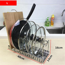 Adjustable Stainless Steel 304 Kitchen Storage Rack Organizer