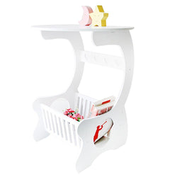 Tea Table with Storage Rack